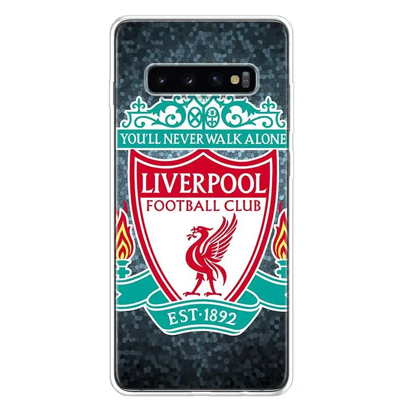 Ливерпуль клуб классный чехол для телефона для samsung Galaxy A10 A20E A30 A40 A50 A70 A50S A80 M30S A6 A7 A8 A9 Plus+ Coque