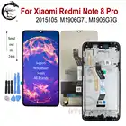 ЖК-дисплей с рамкой для Xiaomi Redmi Note 8 Pro, ЖК-дисплей, сенсорный сенсор, дигитайзер, сборка, замена, Redmi Note8pro, дисплей