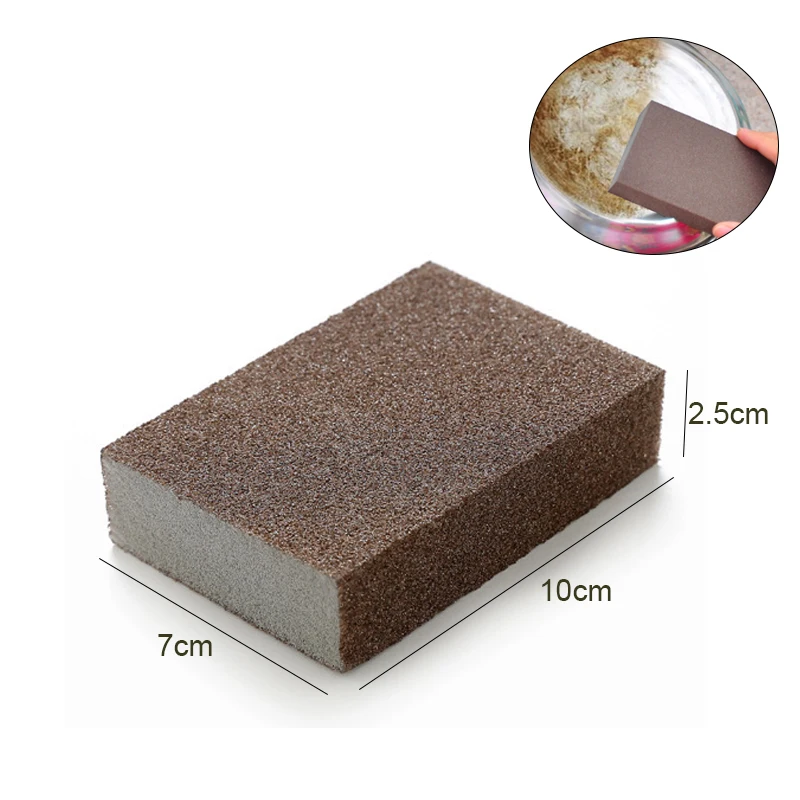 

Strong Decontamination Bath Brush Sponge Tiles Brush Hot Sale Cleaning Brush Descaling Knife Pan Pot Cleaner Kitchen Clean Tools