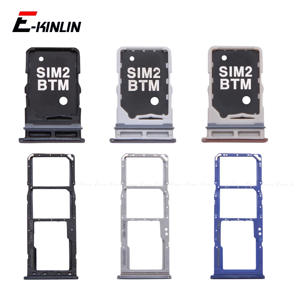 Sim Card / Micro SD Tray Socket Slot Container Connector Adapter Reader For Samsung Galaxy A80 A50 A40 A10 A805 A505 A405 A105