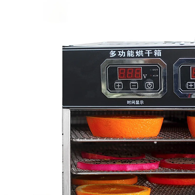 12-Слои фрукты сушилка мелкие бытовые многофункциональный Нержавеющая сталь