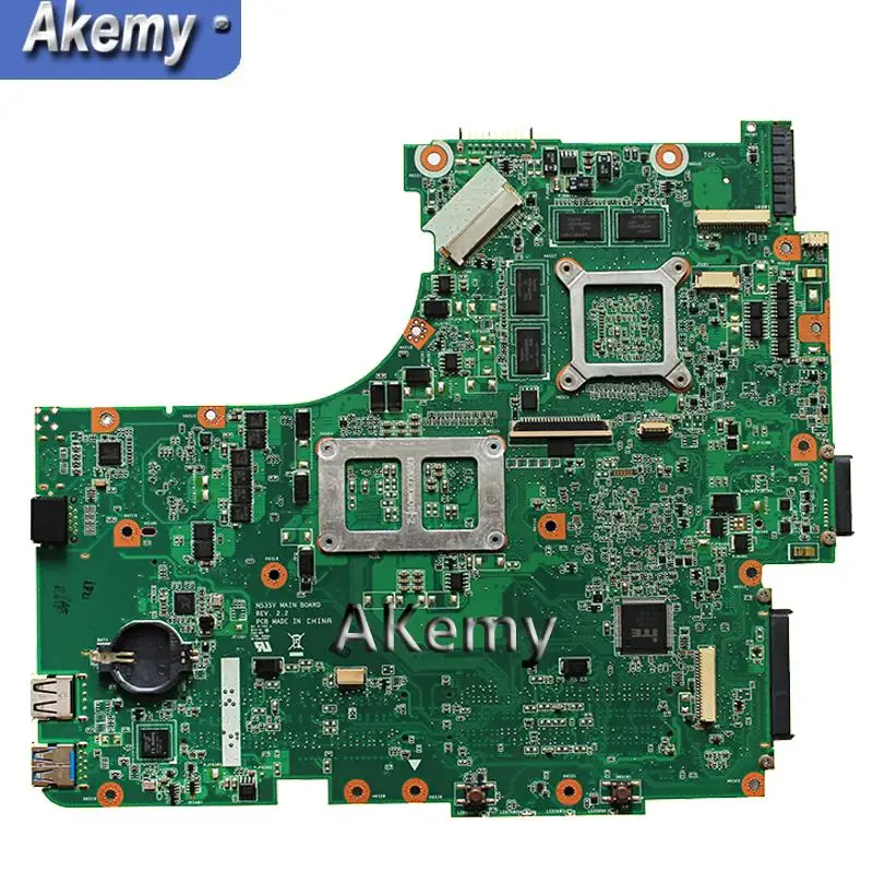 Материнская плата AK N53SV для ноутбука ASUS N53SN N53SM N53S N53 протестированная