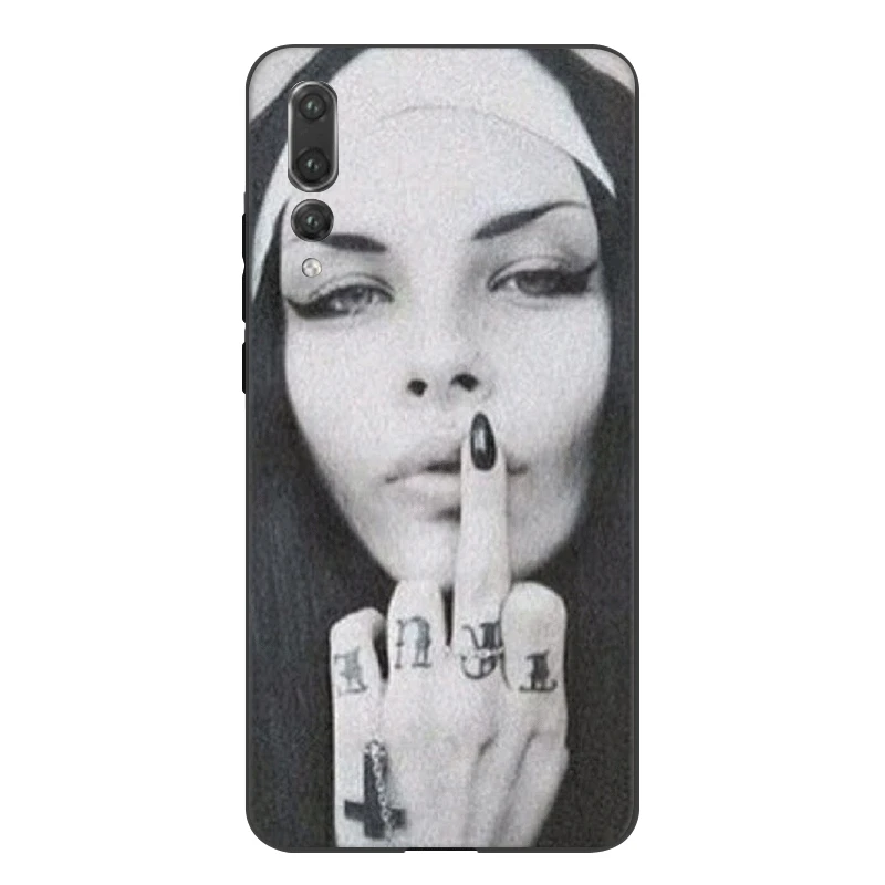 Мобильный Силиконовый чехол для телефона Honor Note 10 View 20 6A 7A 7C 7X8 8X 8C 9X9 Lite Pro Cover Funny Sister