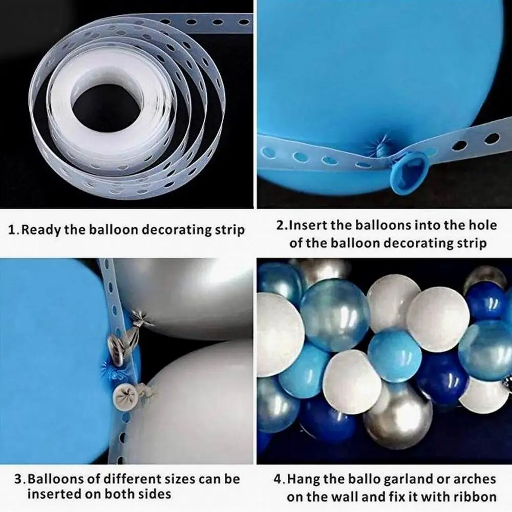 

186pcs Macaron Blue Mint Pastel Balloons Garland Arch Kit DIY Birthday Wedding Baby Shower New Year Party Decorations Globos