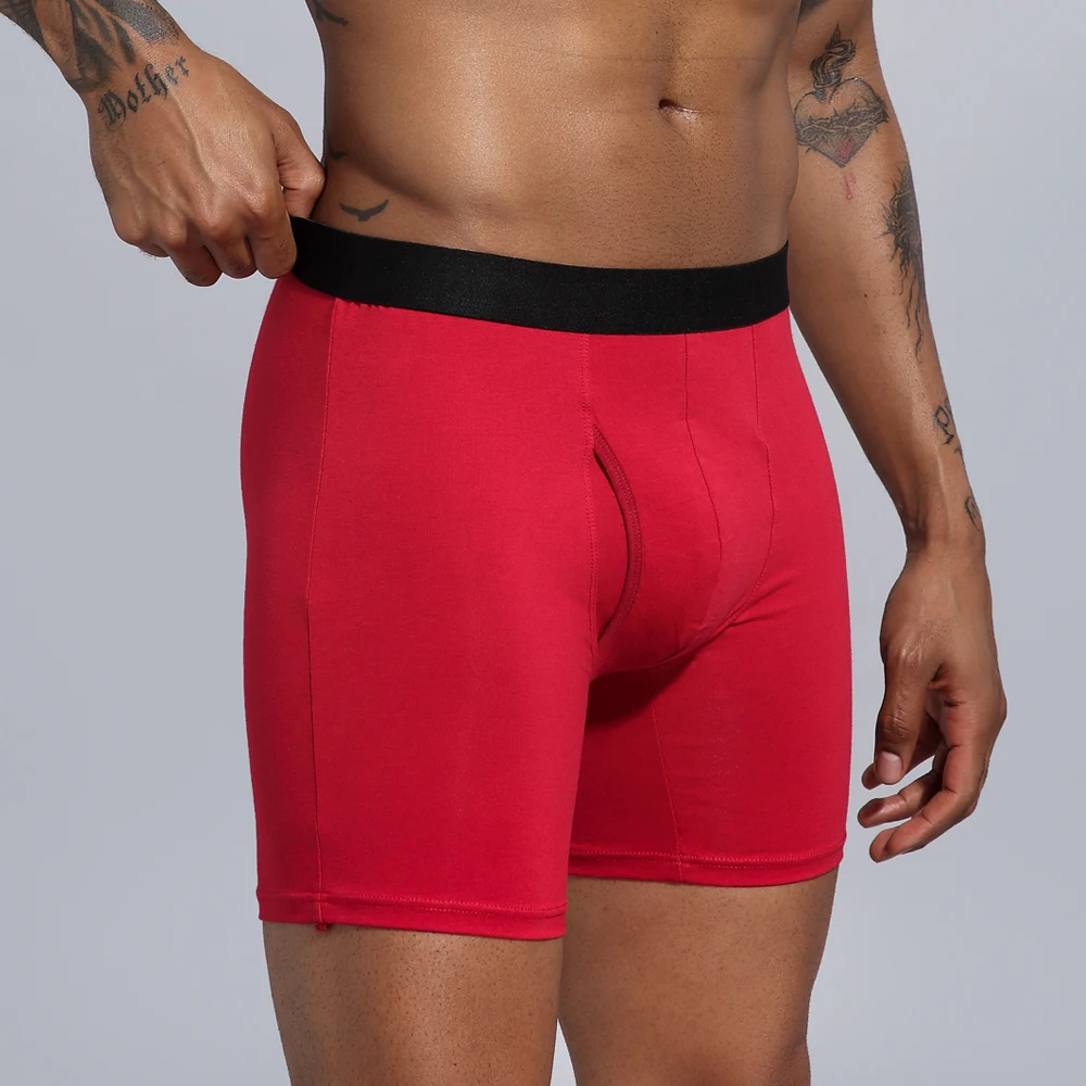 

Underwear Men Boxers Long Men's Clothing Men Shorts Cotton Man Panties Boxershorts boxer