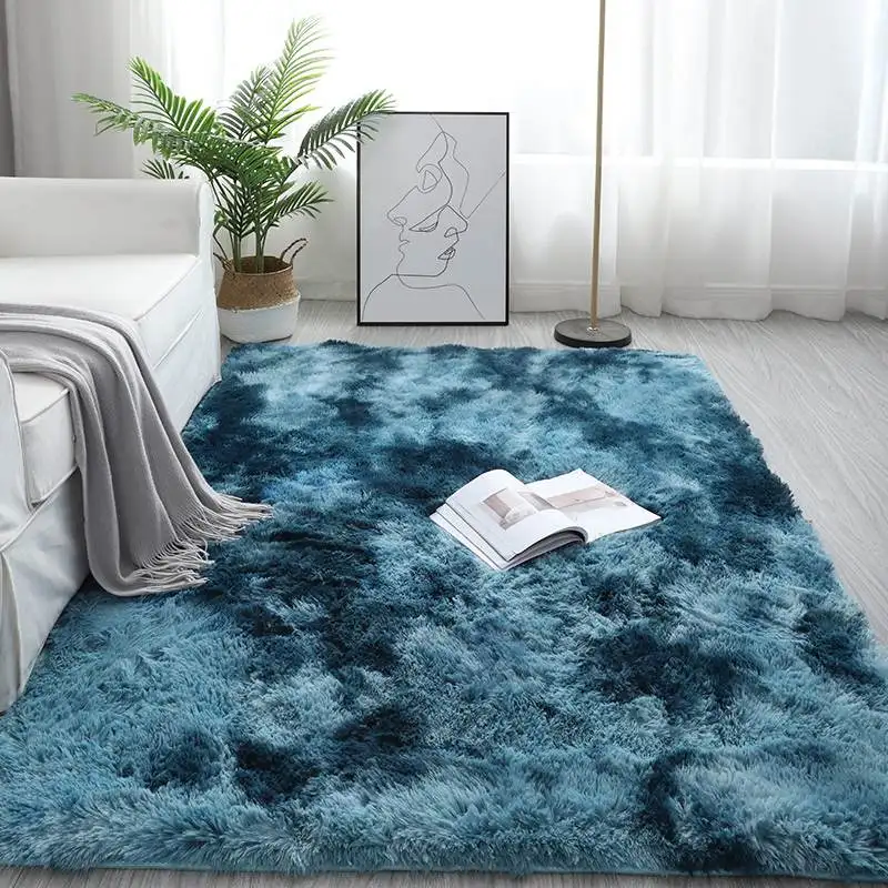 

Современные художественные ковровые покрытия для спальни, домашние скандинавские прикроватные покрывала для спальни, большой мягкий напо...
