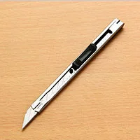 Pointed tip 1 шт. художественный нож для открывания букв универсальный нож бумага и офисный нож Diy Резак канцелярские принадлежности Школьные Инструменты резак бумаги - Цвет: Pointed tip
