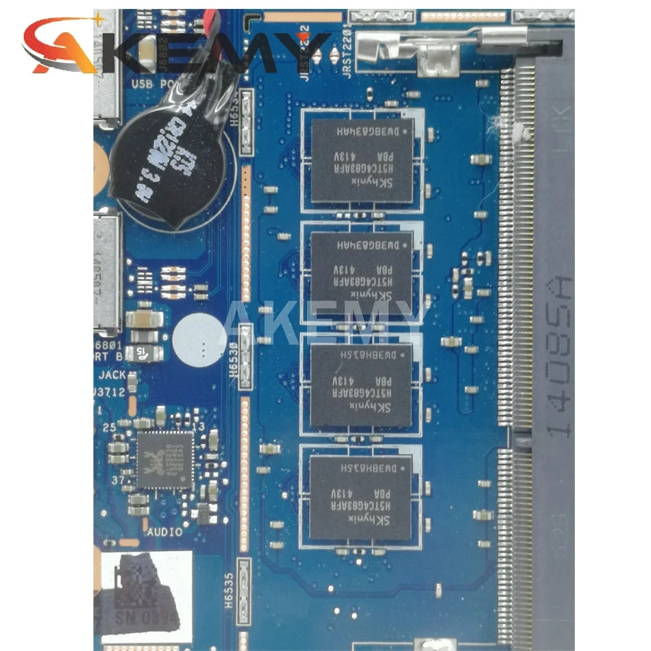 

Akmey TP300LAB mainboard For Asus TP300LA TP300LAB TP300L laptop motherboard 100% Tested 90NB05Y1-R00110 4G RAM I3_5005U