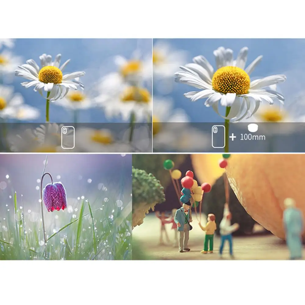 

AMYGOJJ Large Mobile Phone High-Definition Long-Range Shooting Large-Magnification Telephoto Macro External Mobile Phone Lens