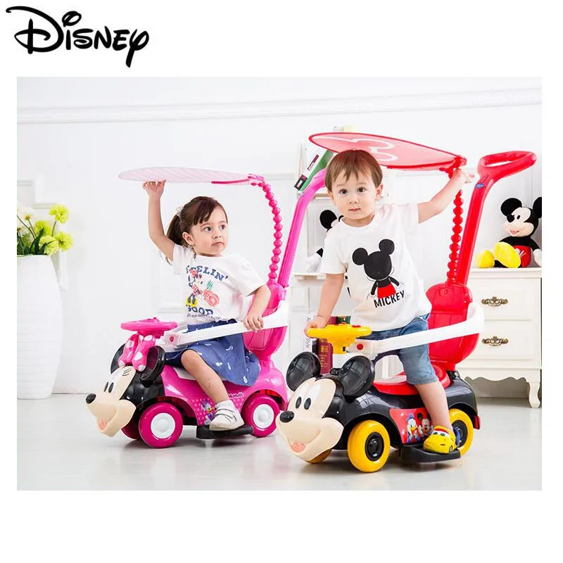 Детский твист автомобиль Дисней четырехколесный детский Йо 1 3 музыкальная горка