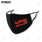 2021 новая гоночная маска для лица Honda VFR из полиэстера с принтом моющаяся дышащая многоразовая водонепроницаемая и Пыленепроницаемая искусственная кожа