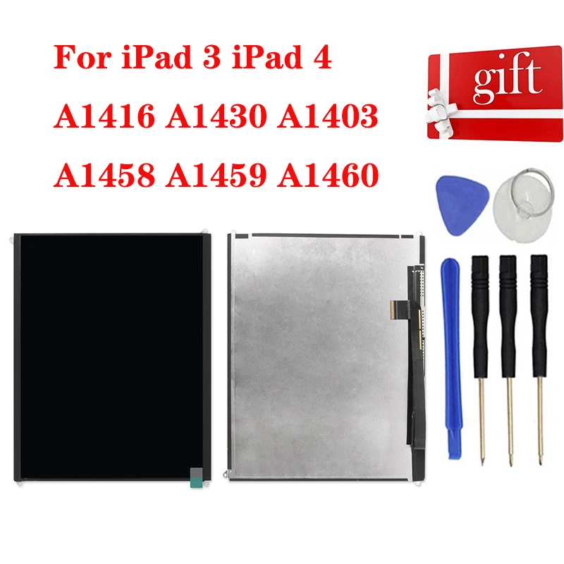 Для iPad 3 ЖК экран A1416 A1430 A1403 A1458 A1459 A1460 для 4 дисплей панель модуль монитор|ЖК-экраны