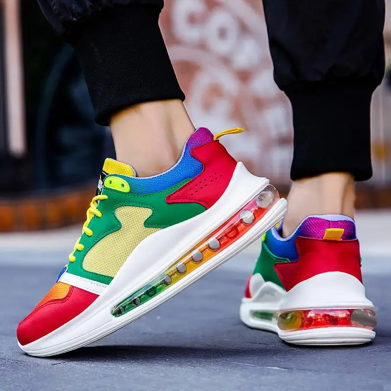 

Damyuan Air Cushion Running Shoes 44 Breathable Fashion Men's Sneakers 43 Lightweight Comfortable Mens Jogging Sports Shoes