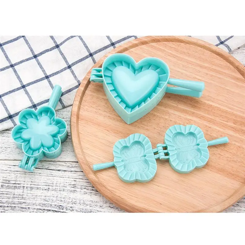 3 шт. в форме бабочки Пластиковые пельменей пресс инструменты бытовой Набор форм