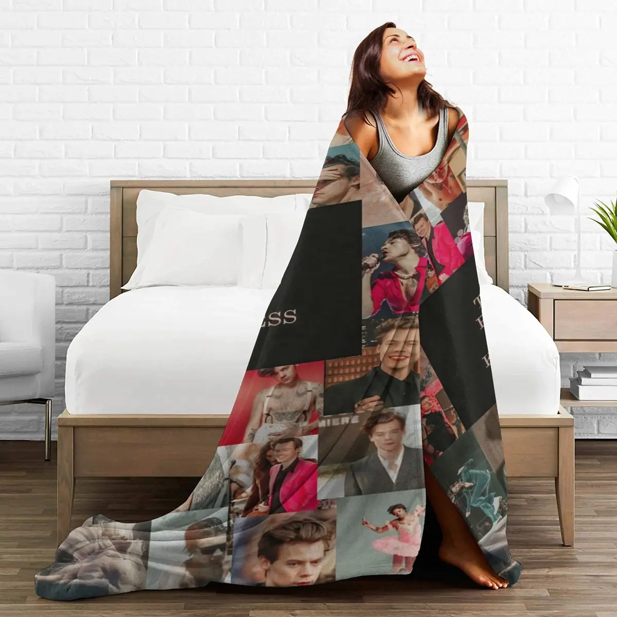 

Ultra Soft Sofa Blanket Cover Blanket Cartoon Cartoon Bedding Flannel Plied Sofa Bedroom Decor for Children and Adults 150 Woven