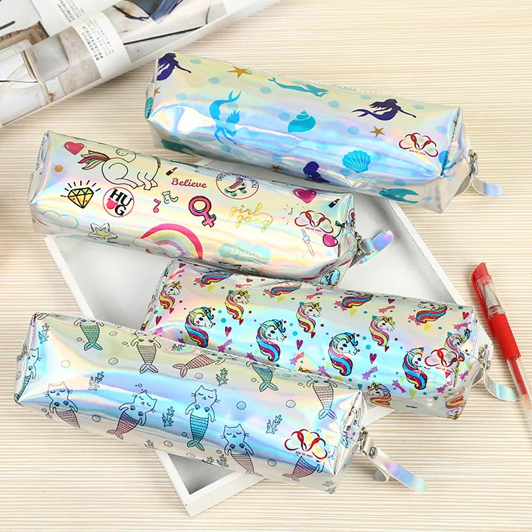 Laser Kawaii Unicorns Earphone Wire Box Data Line Cables Storage Case Container Coin Headphone Protective | Дом и сад