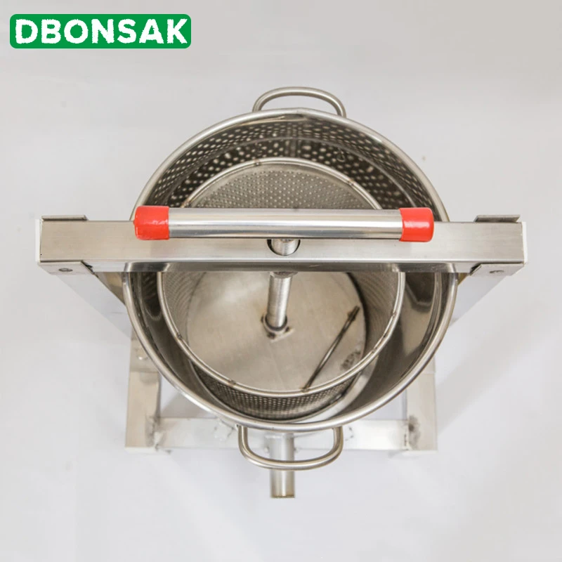 Пресс для меда ручной полностью закрытый нержавеющая сталь 10 л | Дом и сад