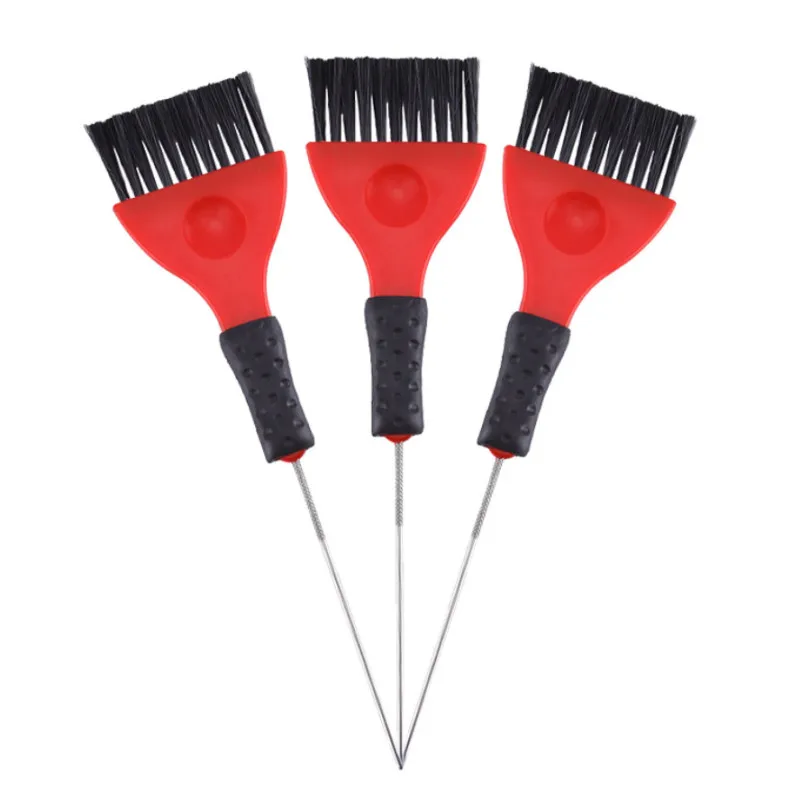 Профессиональная расческа для окрашивания волос с пластиковой ручкой и