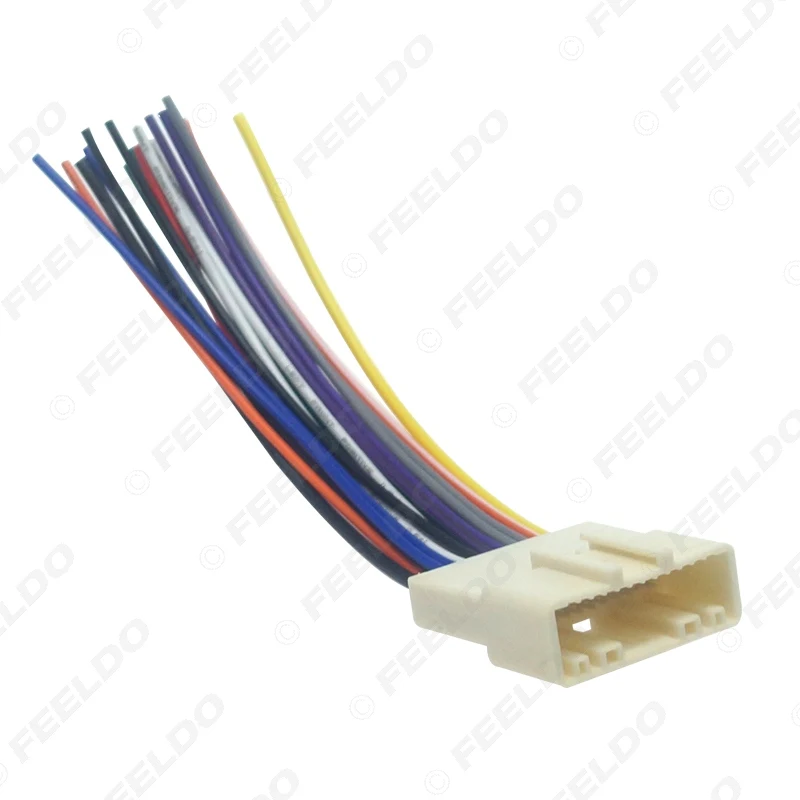 Фото Автомобильный адаптер FEELDO 20Pin для Nissan/Subaru/Infiniti, установка на CD/DVD стерео # MX2938 №4