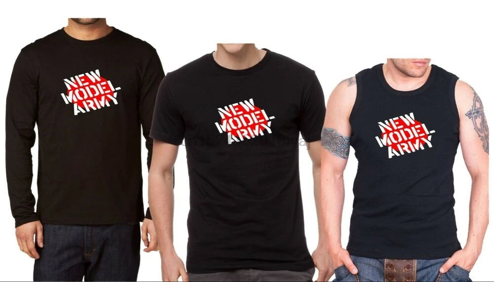 Новая модель Мужская футболка с логотипом армии рубашка длинным рукавом майка