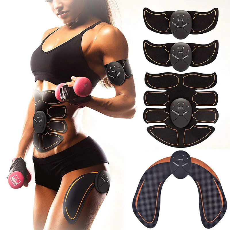 

Muscle Stimulator EMS Smart Hip Trainer Wireless Buttock Abdomen Pad Arm Leg Toner Fitness Body Shaper Unisex Workout Equiment