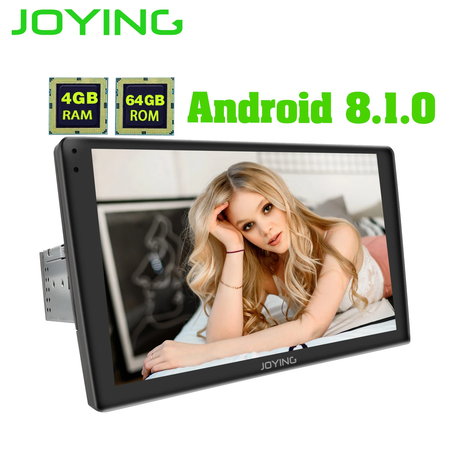 Android автомобильный мультимедийный плеер радио 9 &quotIPS сенсорный экран один 1 Din 4G RAM