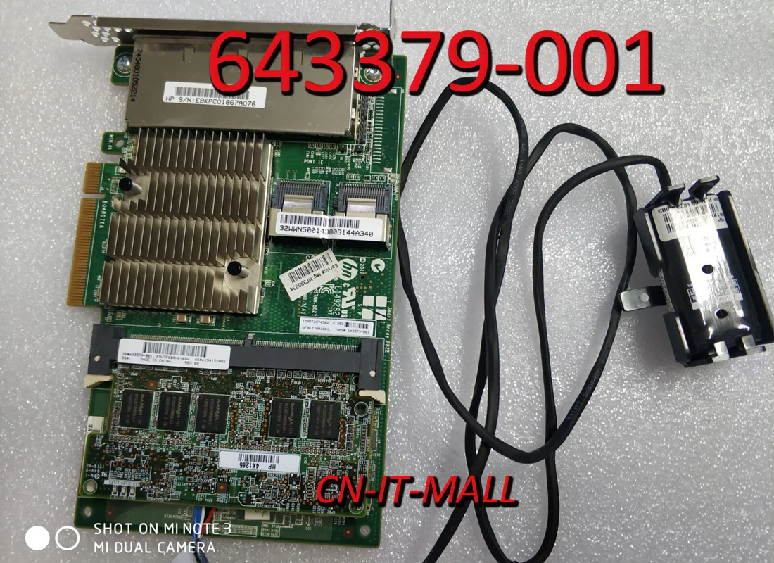 

P822 2GB Cache 643379-001 615415-001 633543-001 Controller Card