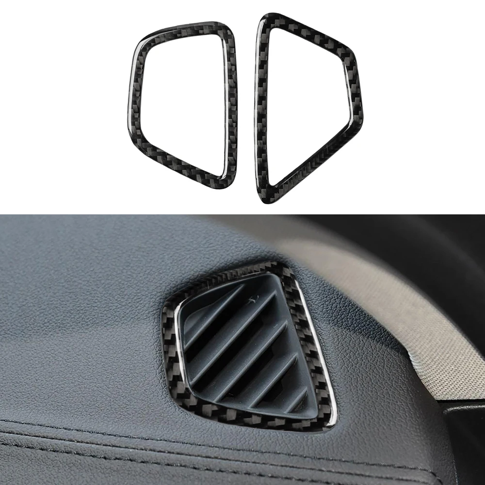 

for BMW 5 Series G30 G38 528Li 530Li 540Li Instrument Air Outlet Vent Frame Decoration Trim Cover Carbon Fiber Car Accessories