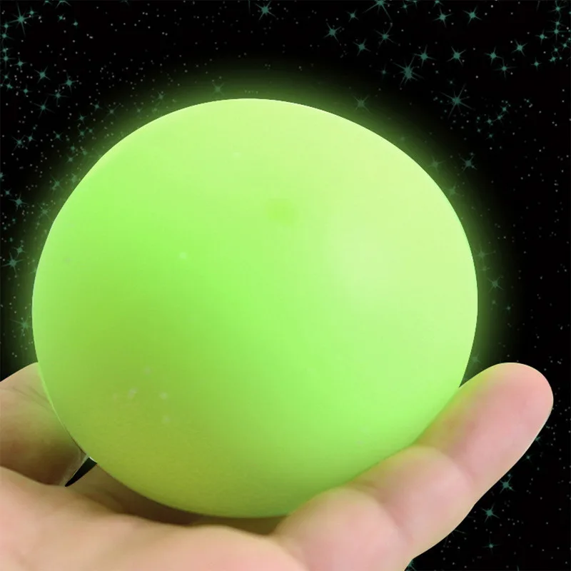 

Luminous Decompression Ball Stress Relief Ceiling Balls Squash Ball Globbles Decompression Toy Sticky Target Ballceiling Light