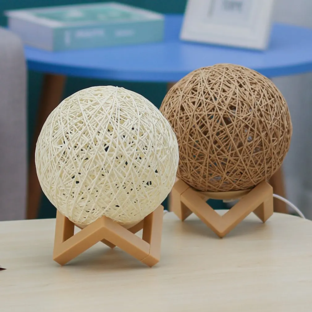 

Светодиодный ночник с USB светильник ключателем, теплый романтический ночсветильник, маленькая Настольная лампа для общежития, спальни, при...