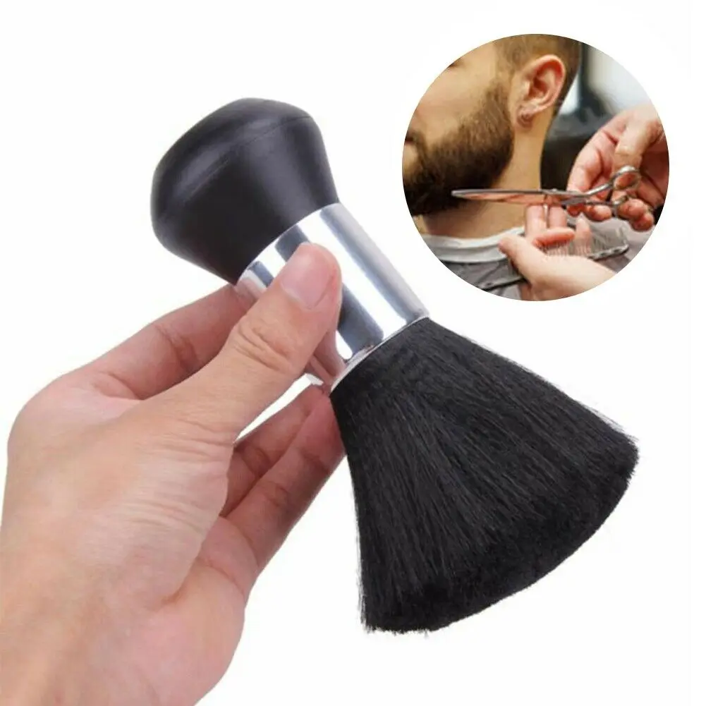 

Neck Face Duster Brush Salon Hair Cut Brush Clean Sweep Brush for Haircut Hairdressing Hair Cleaner Sweep Comb Makeup Tools