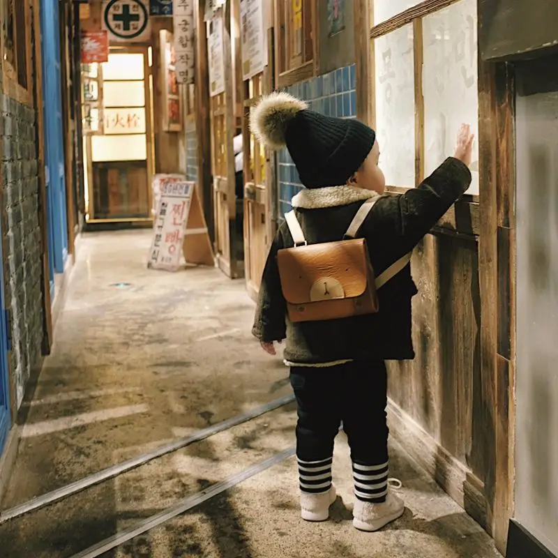 Сумка кросс-боди для маленьких девочек и мальчиков милый рюкзак с животными