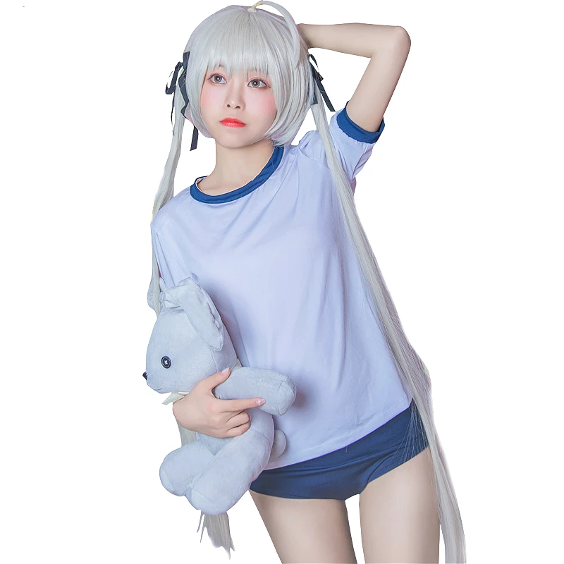 Костюм для косплея аниме Yosuga No Sora женский костюм спортивная одежда униформа