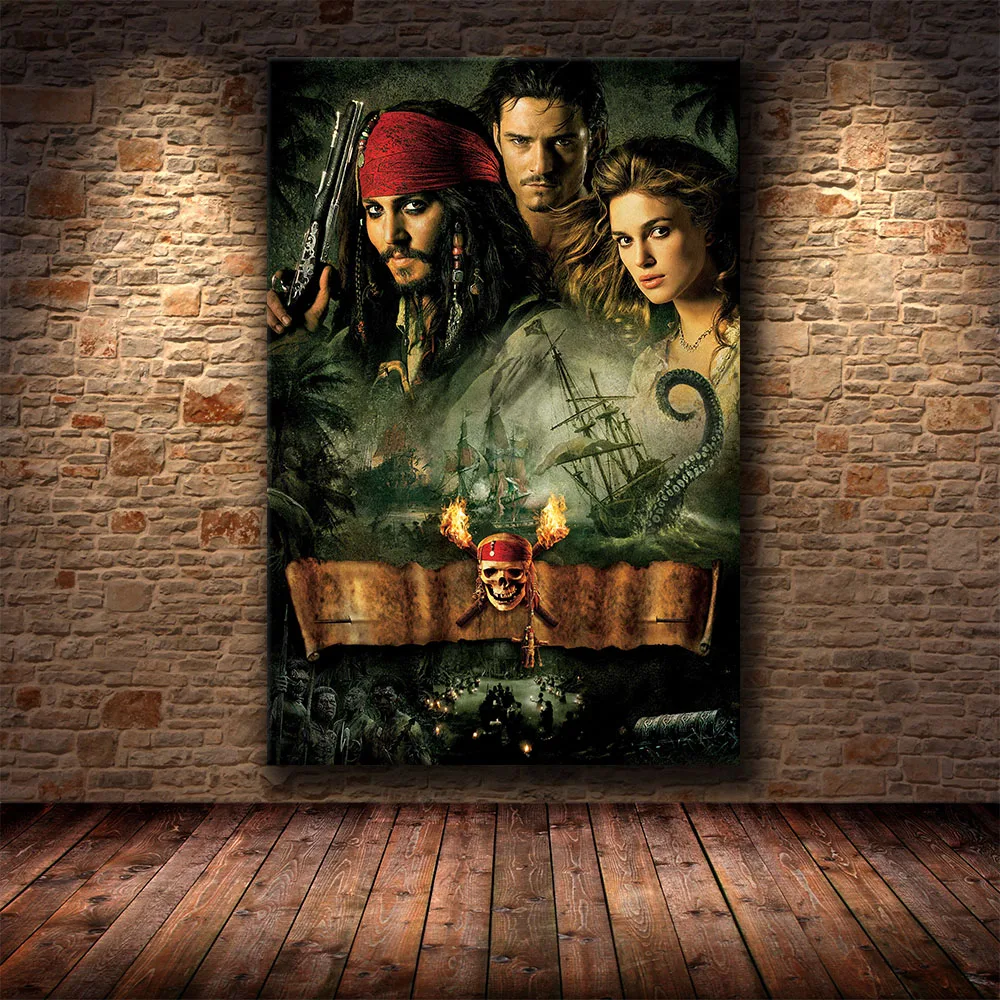 Disney Epic холст для живописи Wall Art Классическая плакат в стиле аниме фильм с