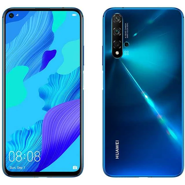 Смартфон HUAWEI Nova 5T 128Gb синий | Мобильные телефоны и аксессуары