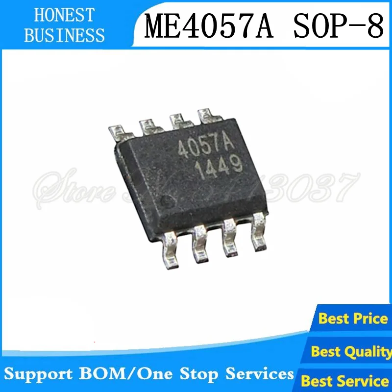 10 шт./лот ME4057 ME4057A SOP8 SOP 8 4 2 V литий ионный аккумулятор линейное зарядное устройство