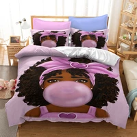 african beauty bedding sets useuropeuk size quilt cartoon bed cover duvet cover pillow case 2 3 pieces set adult children