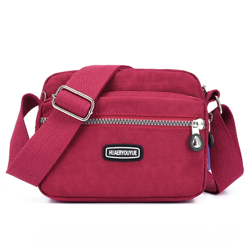 

2021 Casual Designer Women Shoulder Bag Nylon Female Handbag Shoulder Bag Waterproof Girls Messenger Bags Crossbody Women Small