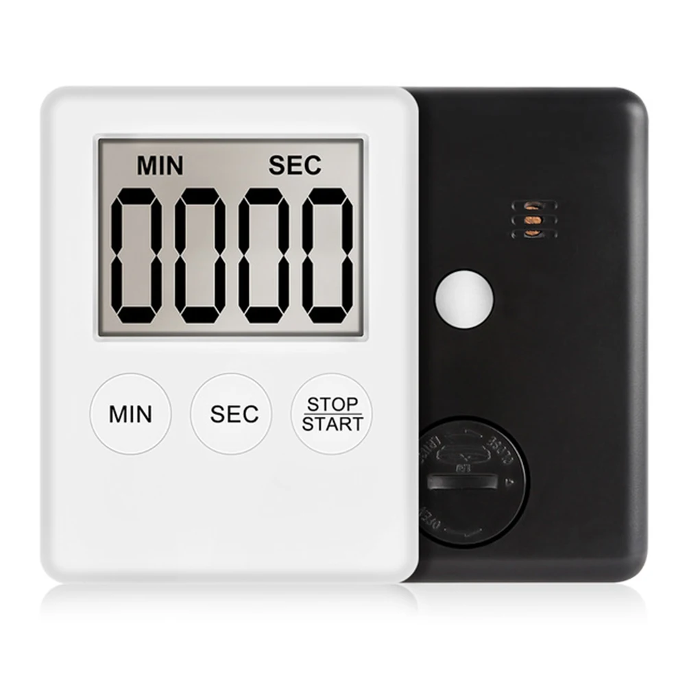 Многофункциональный кухонный таймер ЖК цифровой будильник прямого и обратного