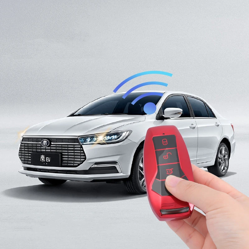 New TPU car key case For BYD Tang DM 2018 styling holder accessories chain for women keychain set new | Автомобили и мотоциклы
