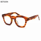 Оправа для очков BETSION в японском стиле 1960-х годов для мужчин и женщин, небольшие оправы для очков по рецепту при близорукости