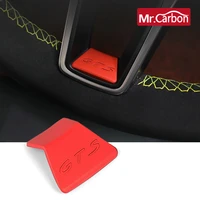 steering wheel decorative patch for porsche macan cayenne panamera car interior modification decoration accessories