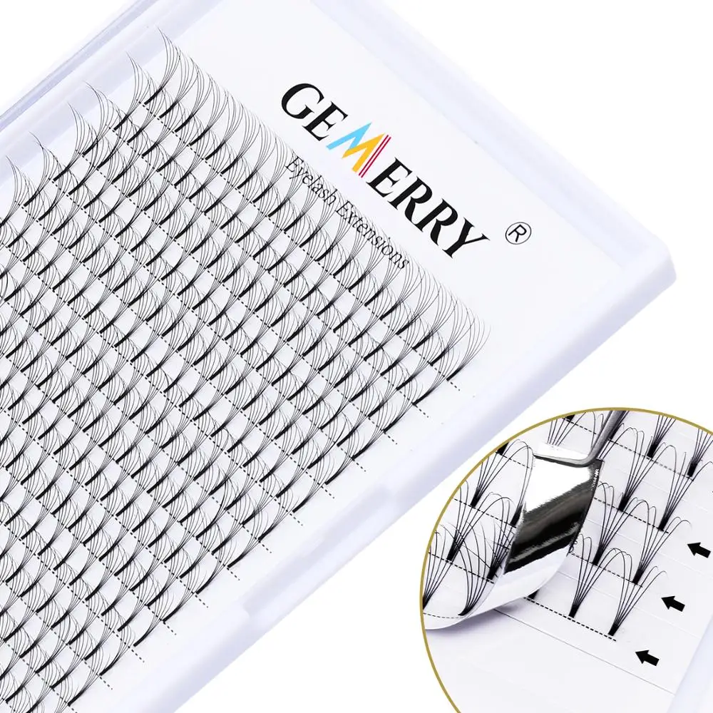 Большие коробки готовые русские объемные ресницы 320 фанатов профессиональные