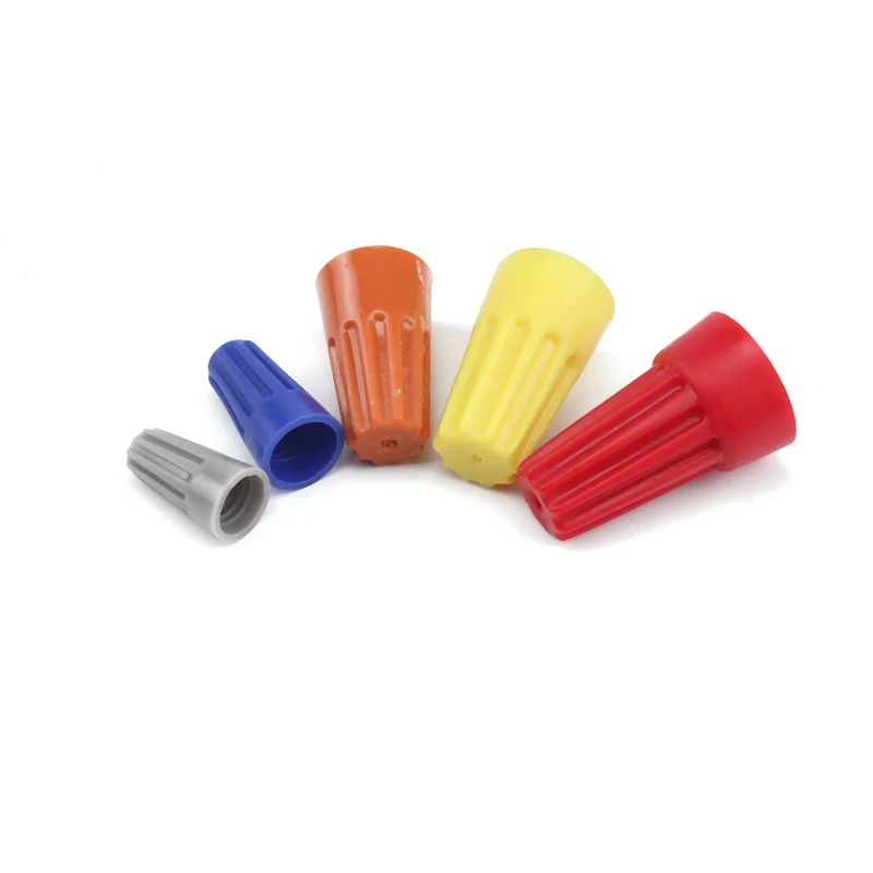 250 шт. Винтовые клеммы изолированные электрические провода разъемы гайки твист