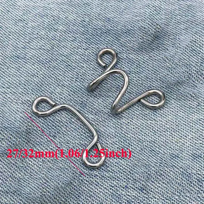 

27/32MM Nail-free Waist Buckle Waist Closing Artifact Adjustable Snap Button Removable Detachable Clothing Pant Sewing Tool