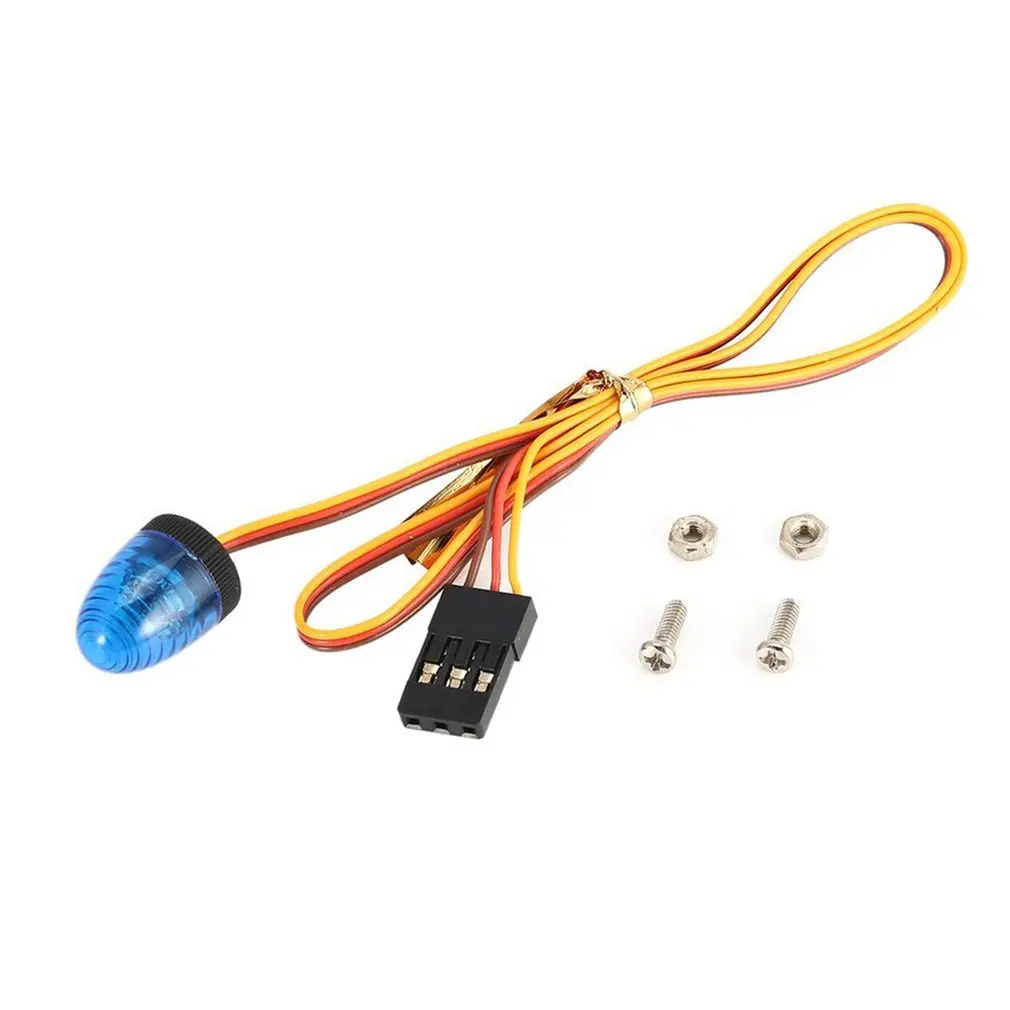 

AX-516 Ultra Bright Rotating Flashing LED Police Night Light Lamp For HSP Axial RC Car Model Spare Parts Accessories