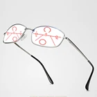 Высококачественные овальные мужские очки для чтения из сплава с серебряной оправой, прогрессивные Мультифокальные очки для чтения + 0,75 + 1 + 1,25 + 1,5 + 2 + 1,75 + 2,25 + 2,5 до + 4