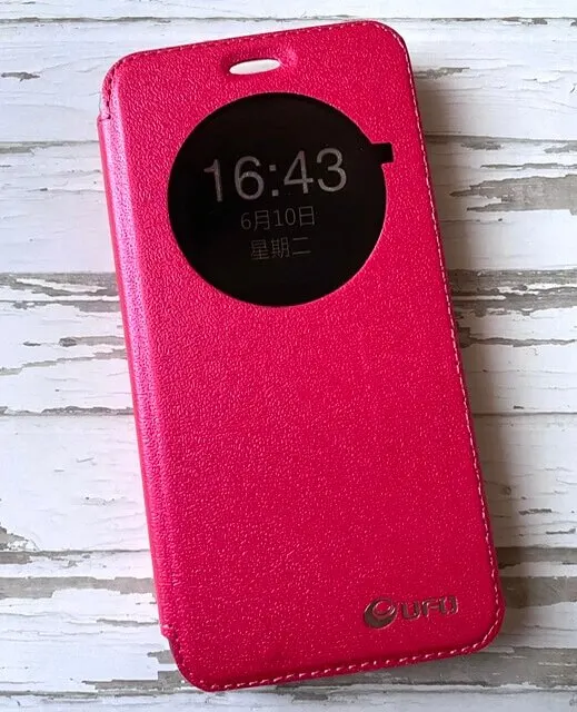 Чехол-книжка Ufo с магнитом для Asus ZenFone Selfie ZD551KL розовая | Mobile Phone Cases &amp Covers