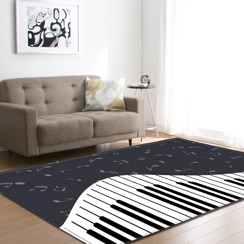

Mo Artistic Piano Living Room Carpet Bedroom Dining Room Mat Customized Size carpets for living room area rug for living room