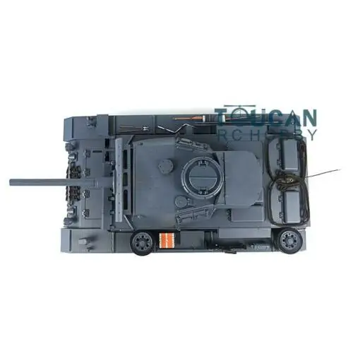2 4G 1/16 шкала Henglong 6 0 пластиковый немецкий Panzer III L RTR радиоуправляемая модель танка